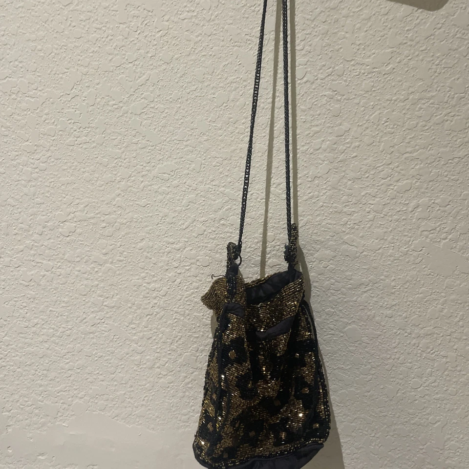 Bolsos Zara Leopardo para Mujer Bolso con Cuentas para Noche Foto 3 de 4