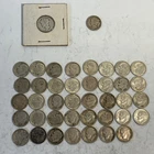 Mixed Dates 1946-1964 10C Roosevelt and Mercury Dimes-Lot Of 41 90% Silver Mix