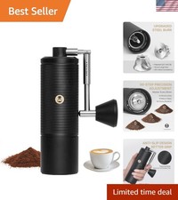 C5 ESP PRO Manual Coffee Grinder 50 Adjustable Settings, 42mm Stainless Steel...