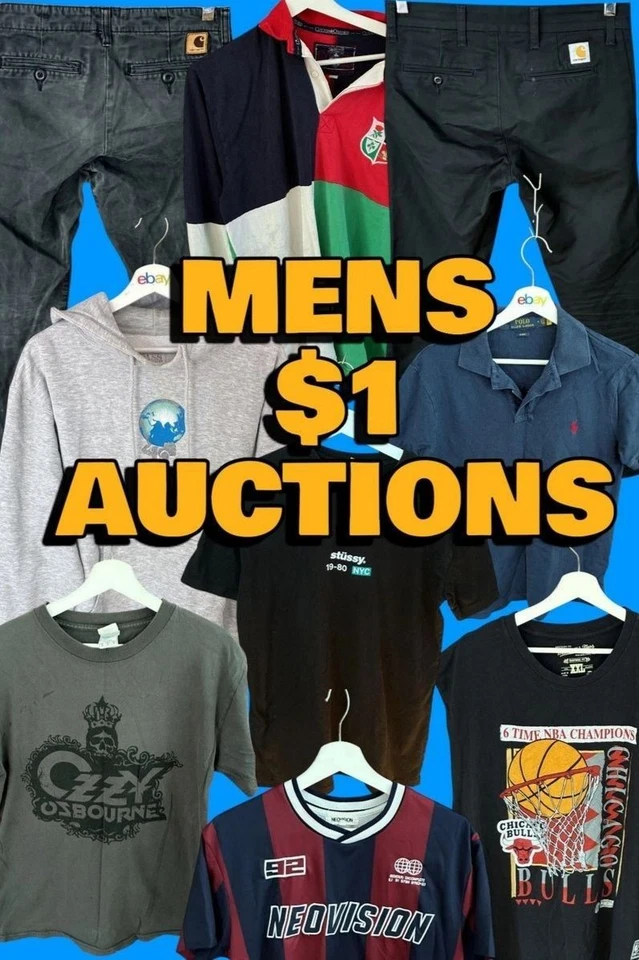 Menswear Auctions with Buddys Vintage - Preloved Designer & Streetwear