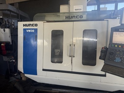 Hurco VM30 Machining Center 2011.  4axis Running.