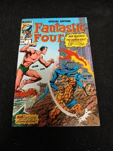 1984 MARVEL COMICS FANTASTIC FOUR SPECIAL EDITION #1 VF/NM VINTAGE SUB-MARINER