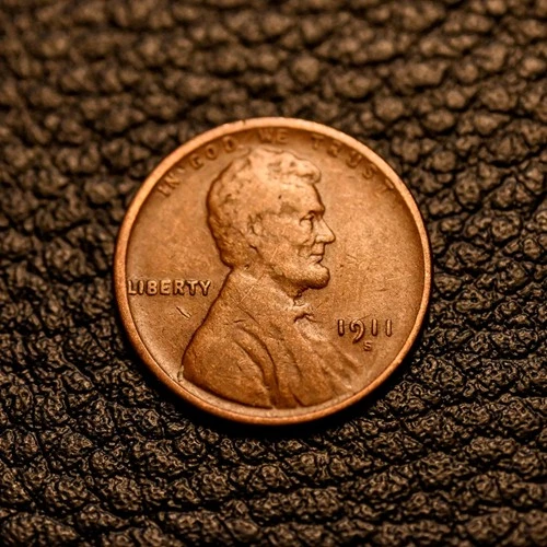 (ITM-7775) 1911-S Lincoln Cent ~ Very Good+ (VG+)  Cndtn ~ COMBINED SHIPPING!