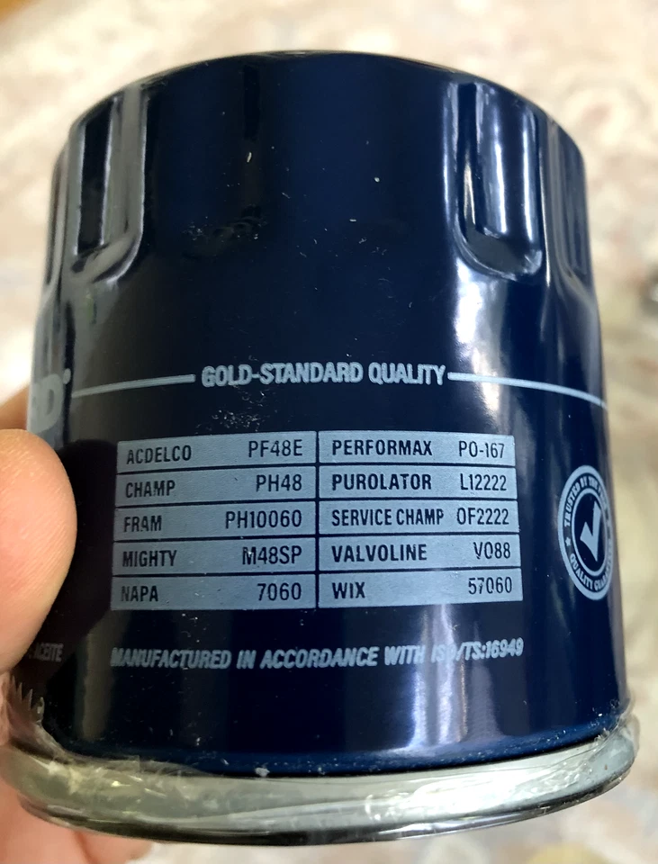 Filtro de aceite de motor giratorio premium ECOGARD X2222 Foto 4 de 4