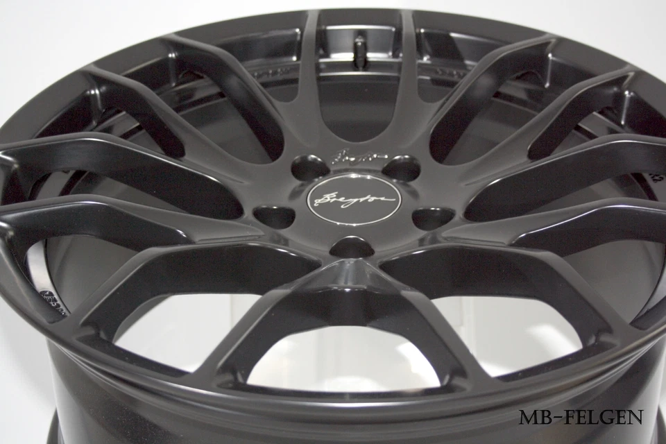 Breyton Race GTS 2 Matt black in 19 Zoll + Conti BMW 3er F30 F31 4er F32 F33 - Bild 4 von 4