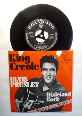 ELVIS PRESLEY King Creole 7'' | NM | RCA Victor  47-9201 | Jordanaires The King