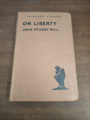 thinkers library on Liberty John Stuart Mill thinker's Library HC - pen notes  