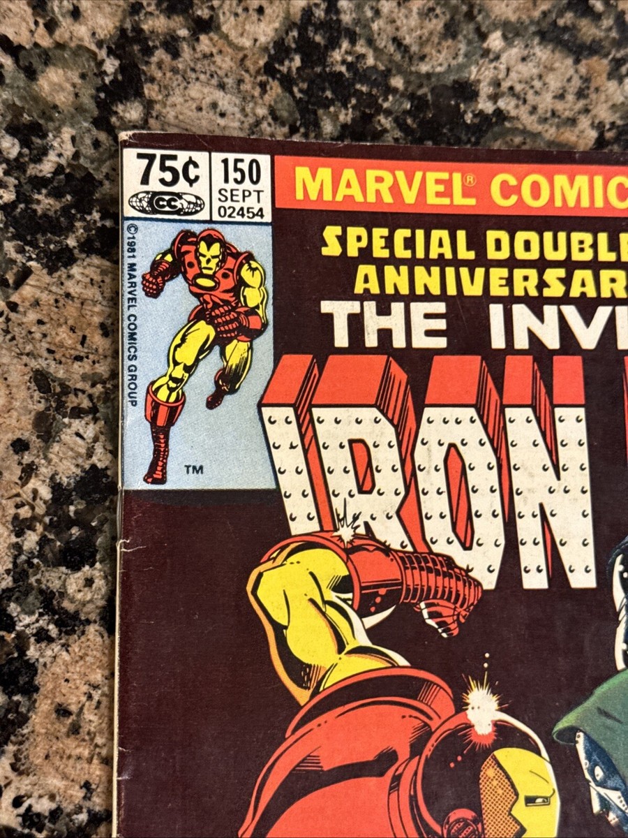 The Invincible Iron Man #150 N (Marvel 1981) Iron Man v. Dr Doom