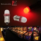 PA 20x #1893 #44 #47 #1847 BA9S 2 SMD LED Red Pinball Machine Light Bulb 6.3V