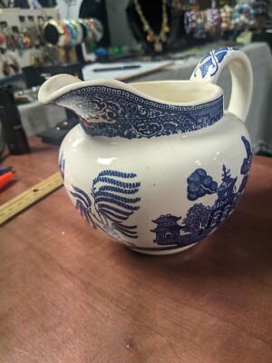 Blue Willow Small Pitcher