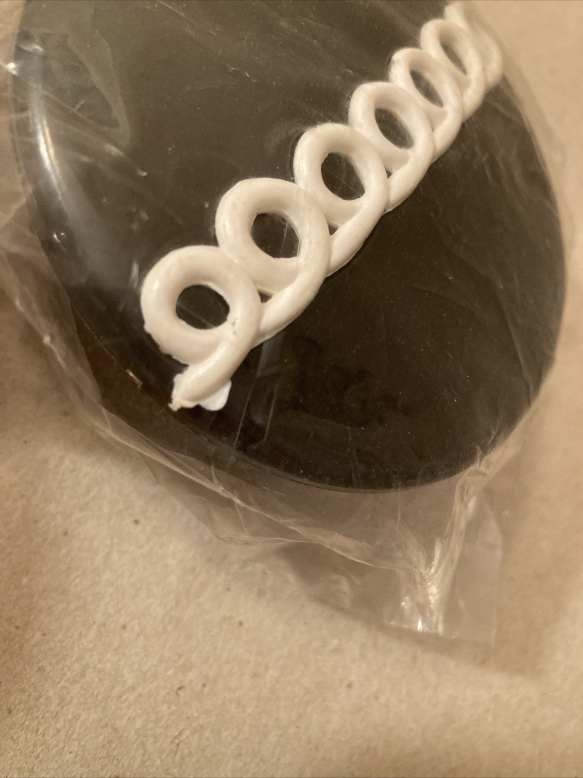 Hostess Cake Cupcake Holder Container Chocolate, White Icing 2001