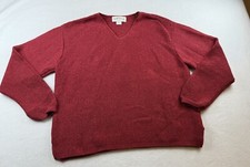 Orvis Women’s Sweater Red Size XL Made In USA