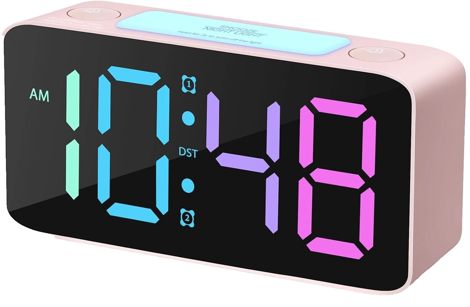 Digital Plastic Alarm Clocks & Clock Radios
