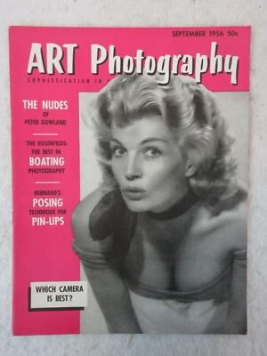 ART PHOTOGRAPHY Magazine Sept. 1956 PETER GOWLAND ORMOND GIGLI MARCEL MARCEAU