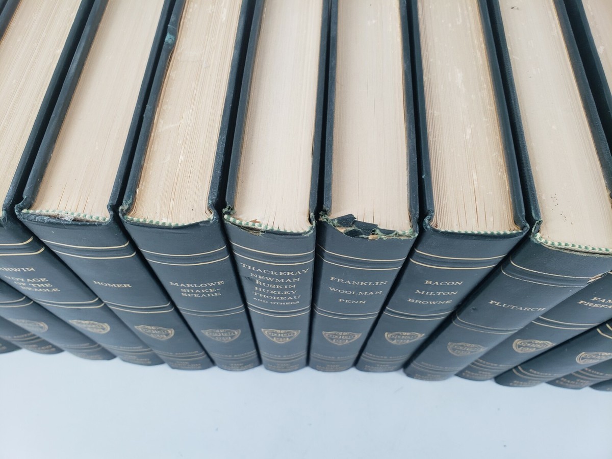 THE HARVARD CLASSICS - 20 BOOK VOLUME SET 1969 Veritas