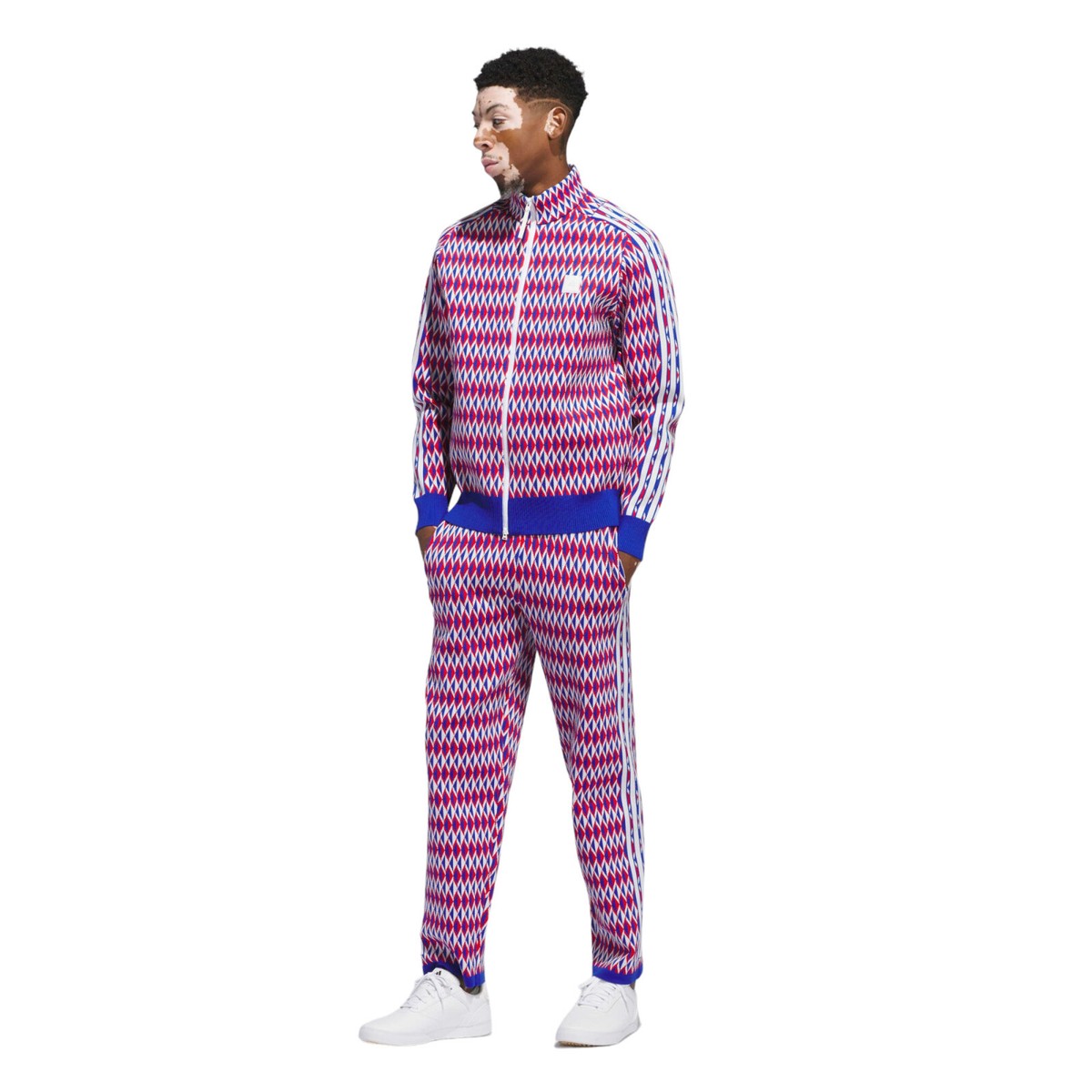 Men's Adidas Royal Blue Adicross Primeknit Golf Jacket & Pants
