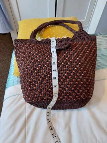 Unbranded beaded crochet fulley lined used once Excellent Condition - Picture 7 of 10