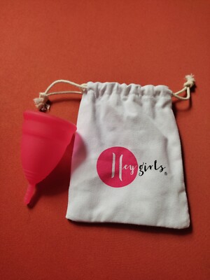Hey girls, Menstruationstasse L, Menstruation Zyklus alternative Tampon Ersatz