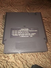 King's Knight Authentic Nintendo NES game cartridge dust sleeve Works Original