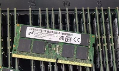 Micron 32GB DDR4 3200MHz SO-DIMM メモリ Micron SODIMM 32GB DDR4 3200 PC4 25600 2Rx8 MTA16ATF4G64HZ-3G2