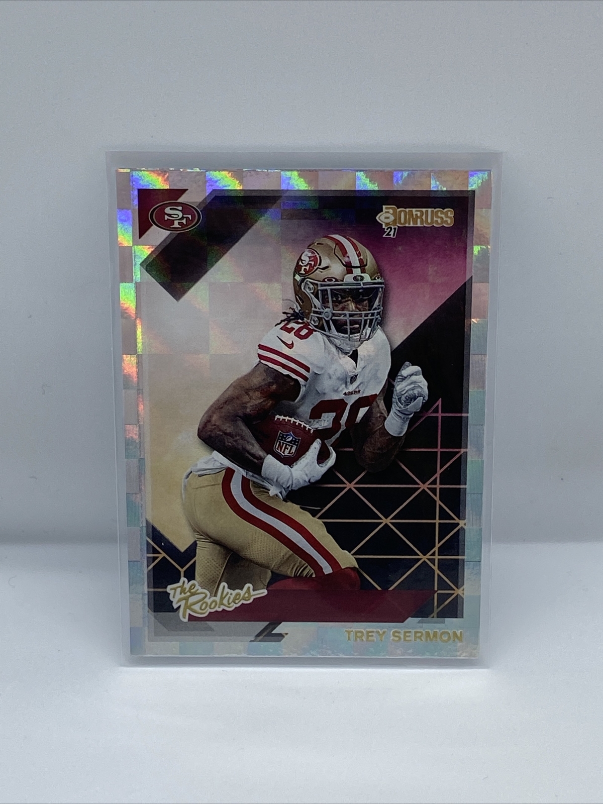 2021 Donruss The Rookies #TR-TSE Trey Sermon - San Francisco 49ers