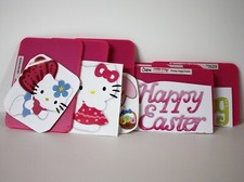 Sizzix Sizzlits Hello Kitty Easter Spring Medium Pink Dies You Pick