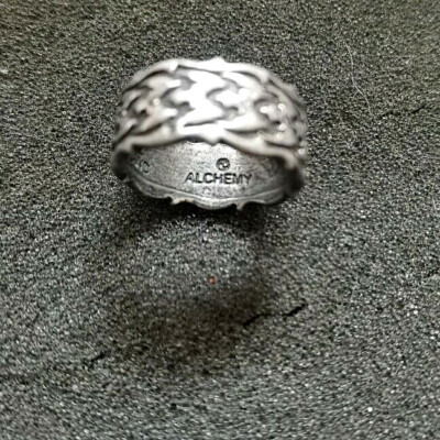 FANGORIAN ring pewter R95 Alchemy Gothic | eBay