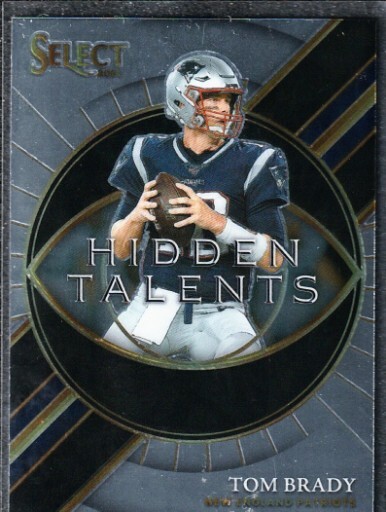 2021 Panini Select Tom Brady Hidden Talents Silver Insert #HT-1 | FB | Patriots