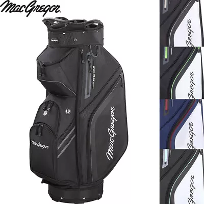 MACGREGOR PRINCIPAL 14-WEGE GOLFCART TROLLEY TASCHE / ALLE FARBEN / NEUES MODELL 2024