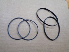 BELTS FIT YAMAHA KX-W321 KX-W421 KX-W282 KX W392 CASSETTE DECK (4 NEW BELTS)