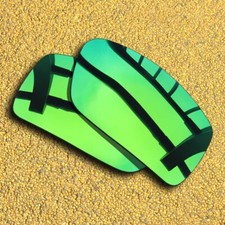 Polarized Lenses Replacement for-Costa Del Mar Harpoon - Green Mirror