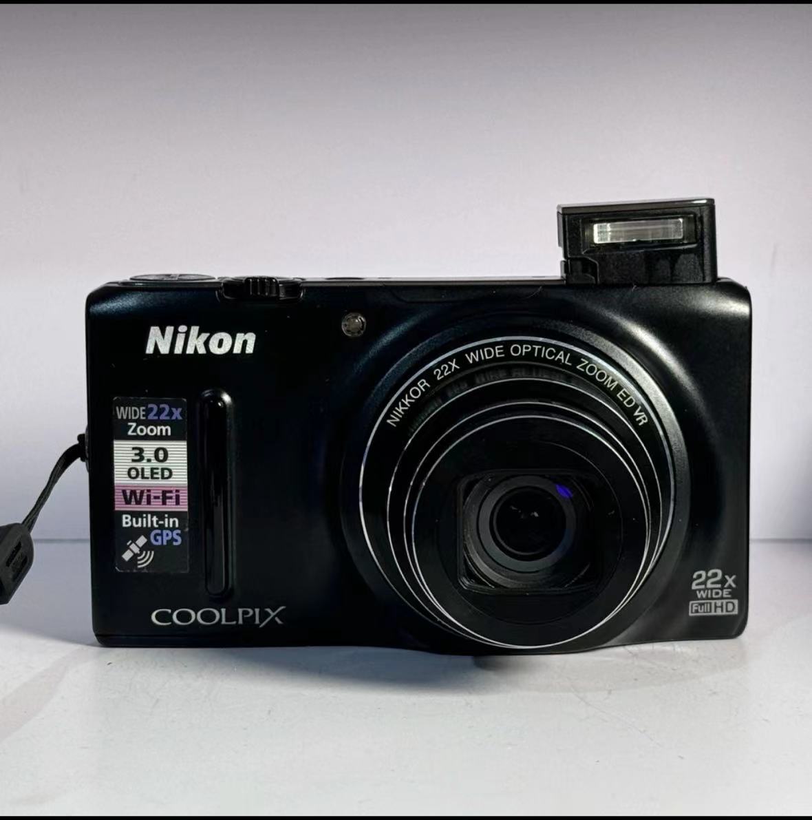 Nikon Coolpix S9500 18.1 MP Digital Camera - Black for sale Nikon Coolpix S9500 18.1 MP Digital Camera - Black for sale