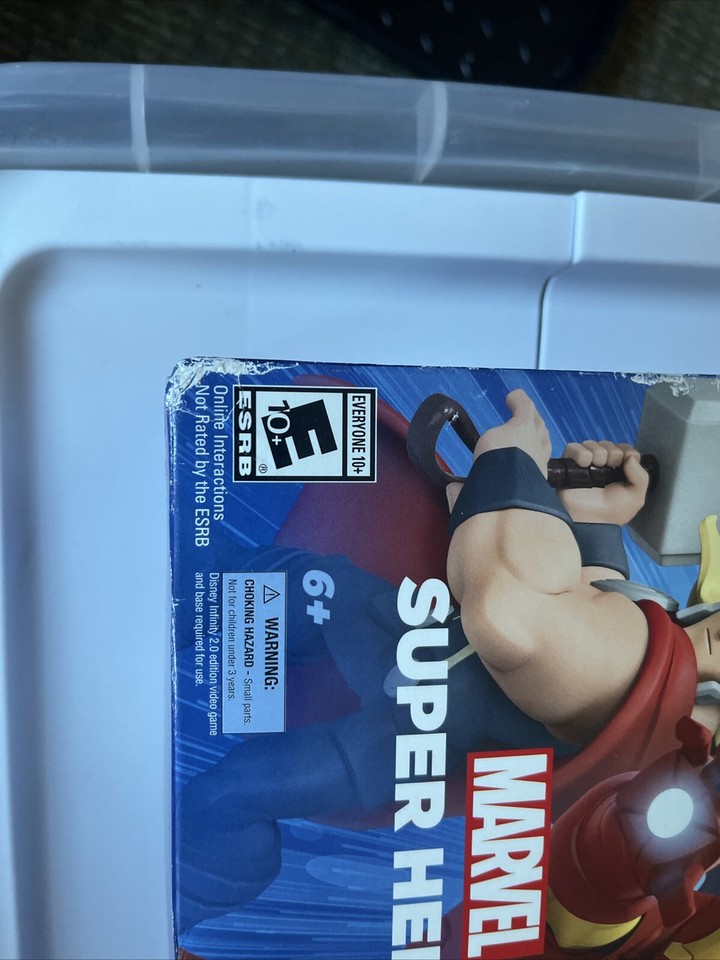Disney Infinity Marvel Super Heroes Game Starter Pack Wii U 2.0 New