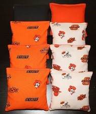Oklahoma State University Cornhole Bean Bags 8 OSU Cowboys Camo Corn Hole Bags