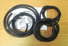 1957 CHEVY WINDSHIELD WASHER RUBBER HOSE SET with PUSH BUTTON WASHERS * USA MADE