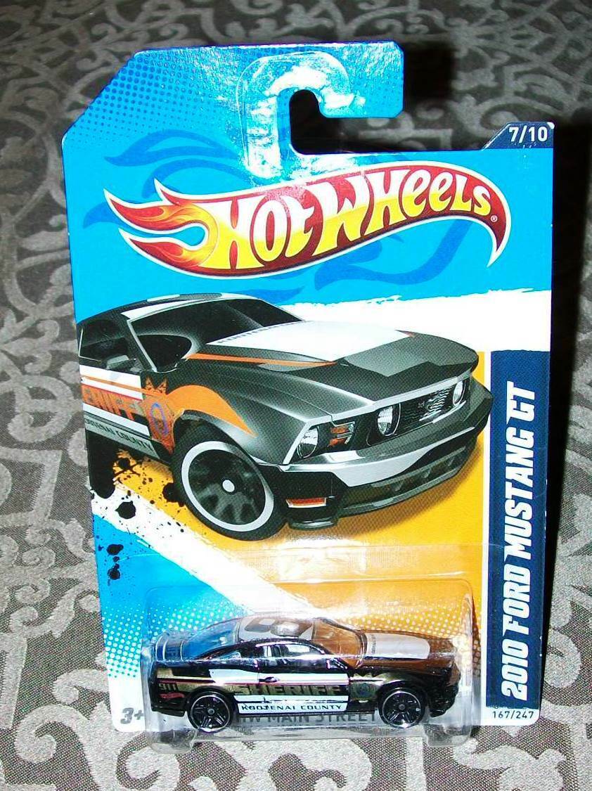 Hot Wheels POLICE FORD MUSTANG GT '10 (SHERIFF) KOOTENAl CO Hot Wheels POLICE FORD MUSTANG GT '10 (SHERIFF) KOOTENAl CO