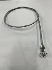 1955 1956 1957 58 1959 Chevy GMC Truck Dash Chrome Throttle Cable 63”