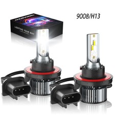 For Nissan Sentra 2007 2008 2009 6500k 2pcs 9008 Led Headlights White Hilo Beam