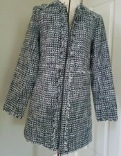 Nic + Zoe Speckled Tweed Jacket Size S