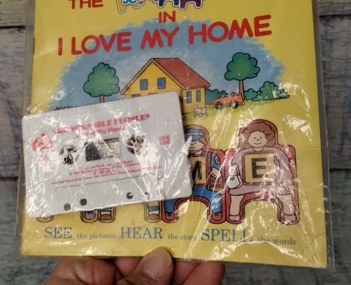 The Scrabble People In I Love My Home, Talking Storybook #DBR253 Book/Tape - Picture 11 of 12