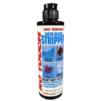 No Touch GS8 Auto Glass Stripper  8 Oz Heavy Duty Cleaner MADE IN USA