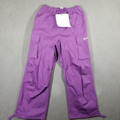 Nike Cargo Purple Pants 30X30 Small Rare Color Sample Baggy Hip