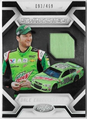 2018 Panini Certified Racing Dale Earnhardt Jr. Race Used