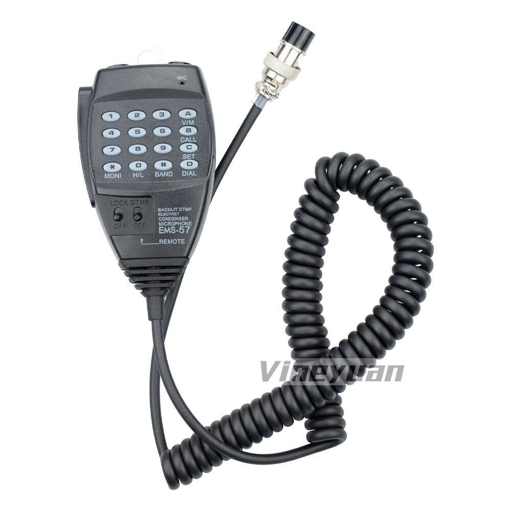 10PC EMS-57 DTMF 8 Pin Microphone For Alinco DR-03 DR-06T DR-135