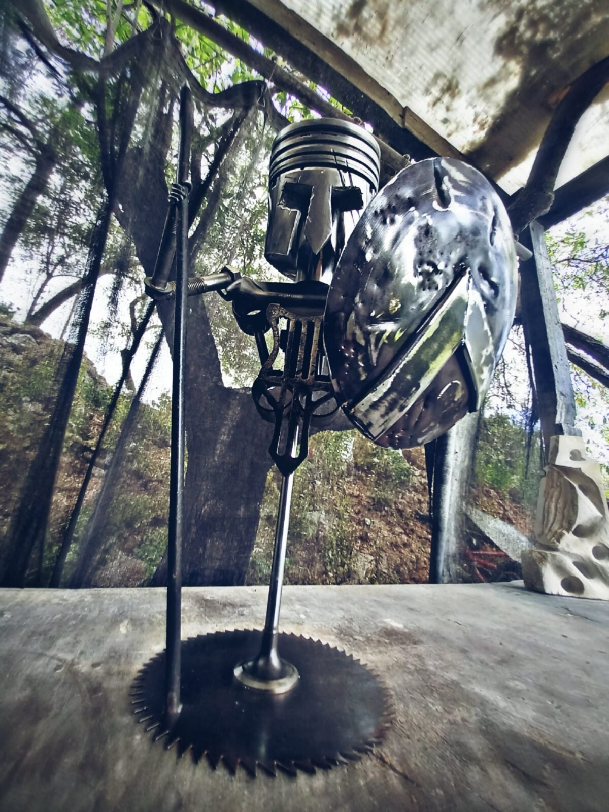 SPARTACUSLEONIDAS 300scrap metal art eBay