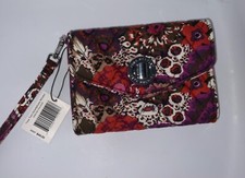 Vera Bradley Your Turn Smartphone Wristlet ROSEWOOD