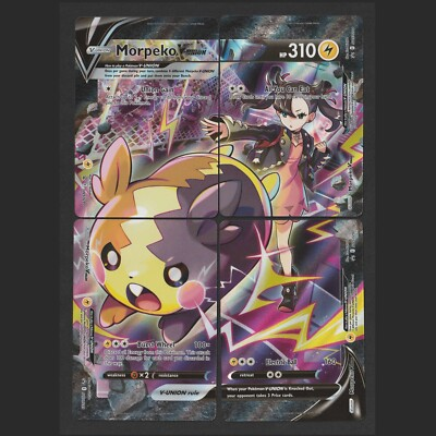 #ad #ad Pokémon TCG Morpeko V Union SWSH287 288 289 290 Black Star Promo SET NM M $7.99