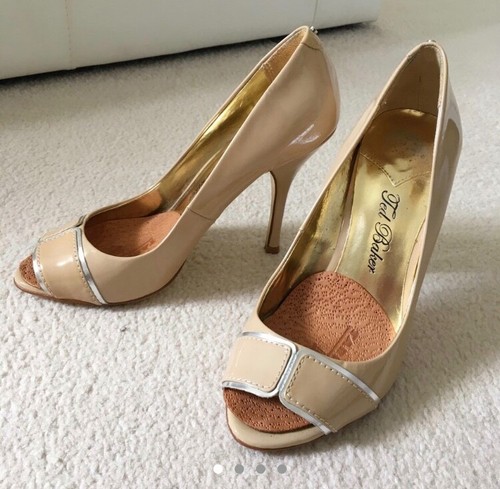 Ted Baker Used Nude/Beige Heels - Size 