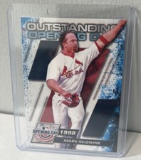 Mark McGwire 2021 Topps Opening Day Outstanding Opening Days #OOD8  Cardinals