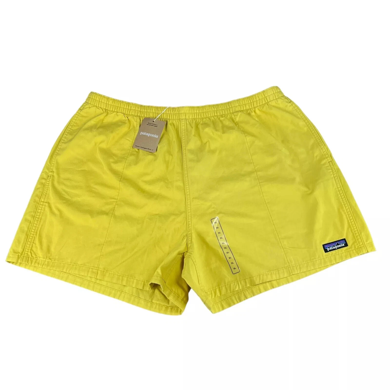 Patagonia Funhoggers 4" Surfboard Yellow Shorts Women's Sizes S - XL